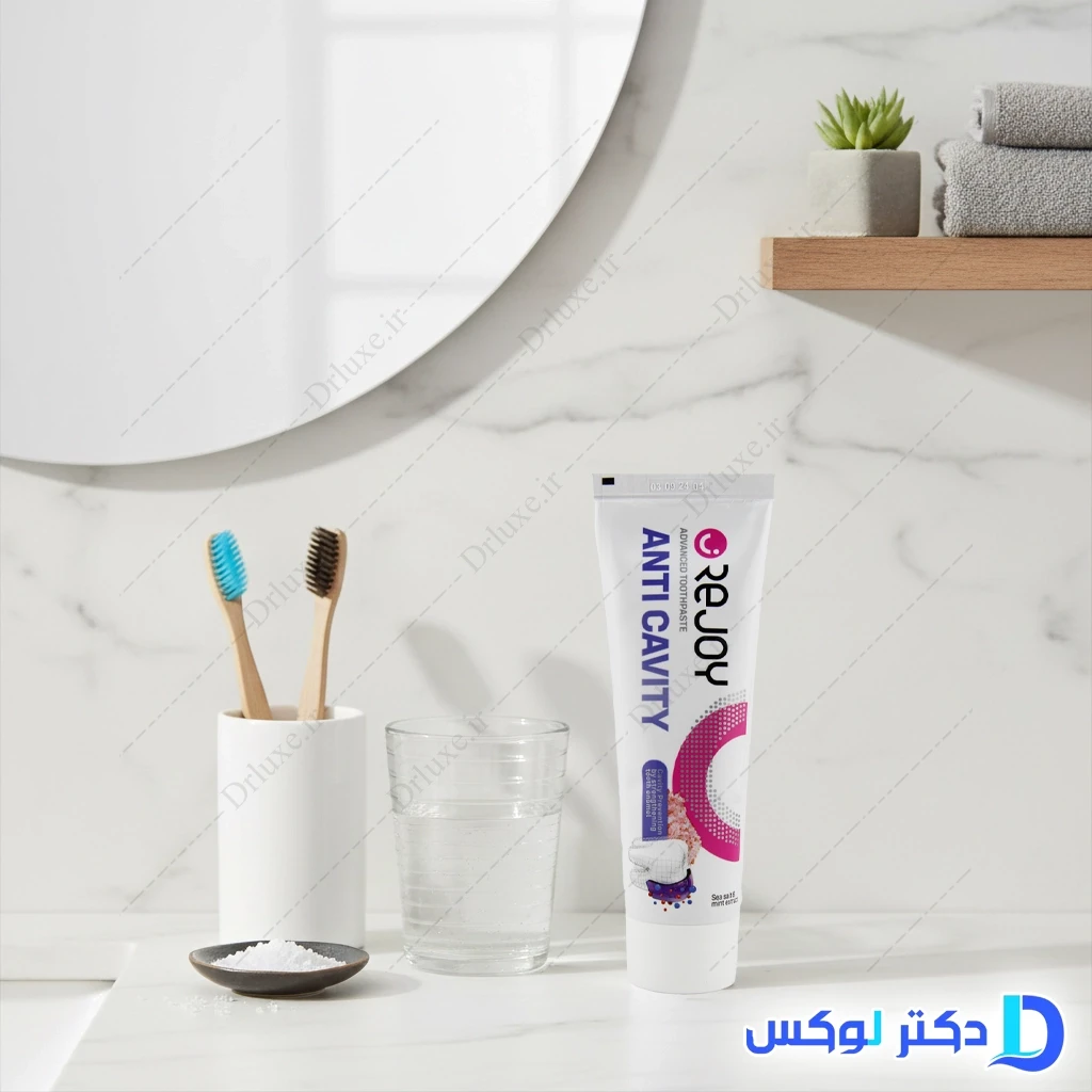 خمیر دندان ضد پوسیدگی نمک دریا و نعنا ریجوی 100 گرم